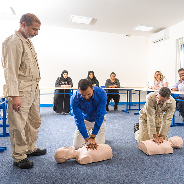 first aid training oman